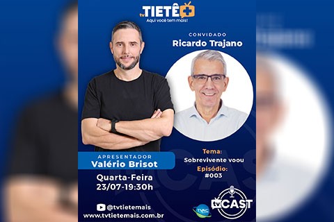 TV Cast #003 – Uma história real de superação no maior acidente aéreo da Varig