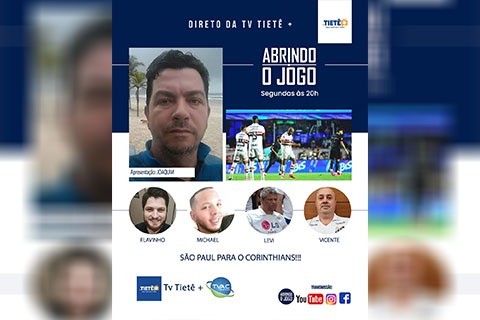 Tricolor para o Corinthians!