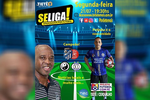 ⚽ “Se Liga” desta segunda (21/07) está imperdível! Olha noix aí dinovo!